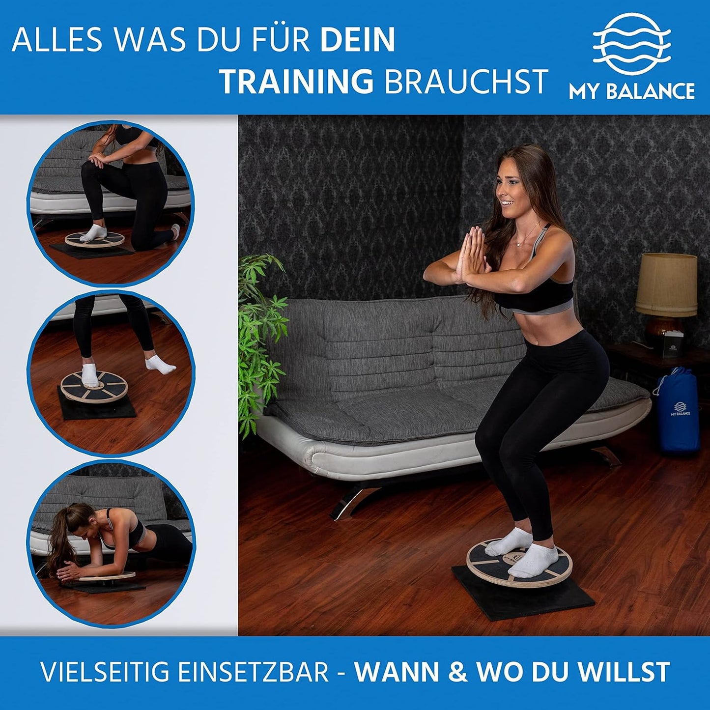 Premium Balance Board, Holz