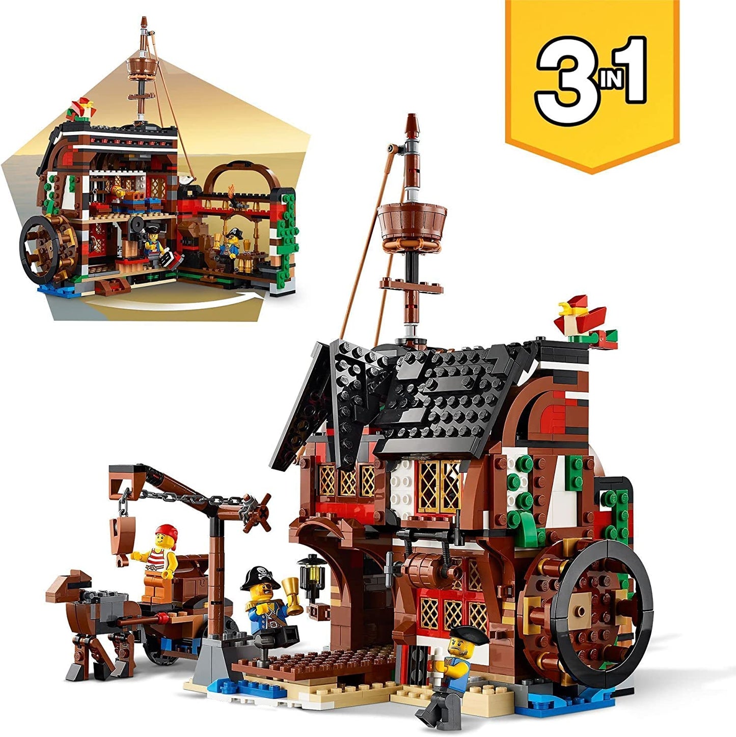 31109 Creator Piratenschiff, Konstruktionsspielzeug