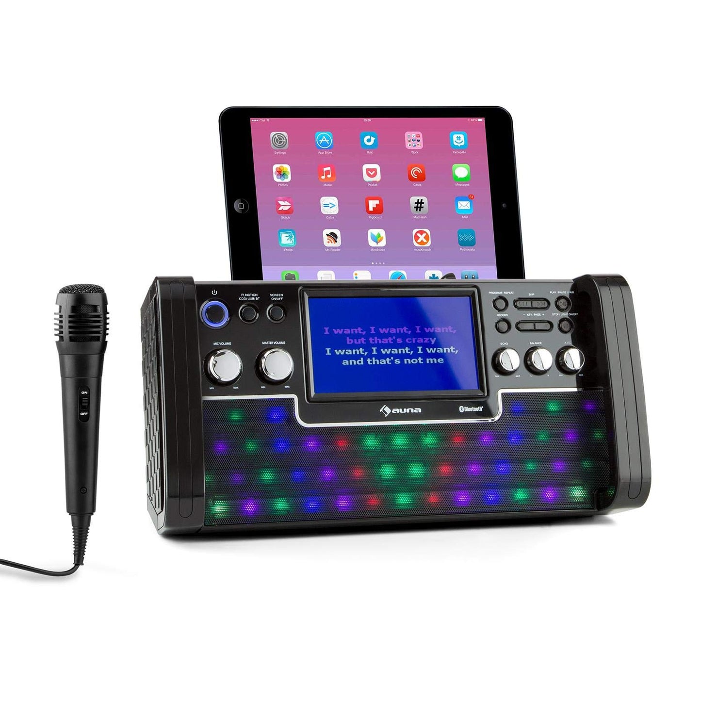 DiscoFever LED Karaokeanlage