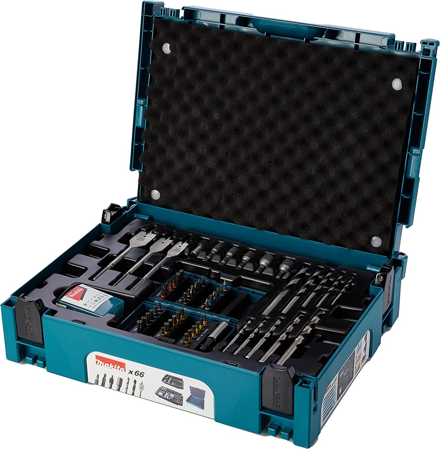 Bohrer-Bit-Set, 66-teilig, im MAKPAC, Bohrer- & Bit-Satz