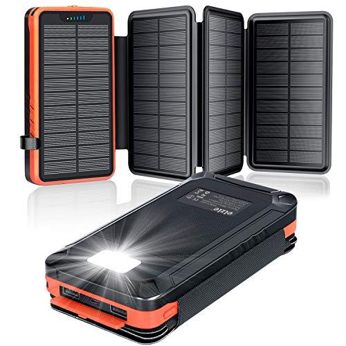 Solar-Ladegerät, orange