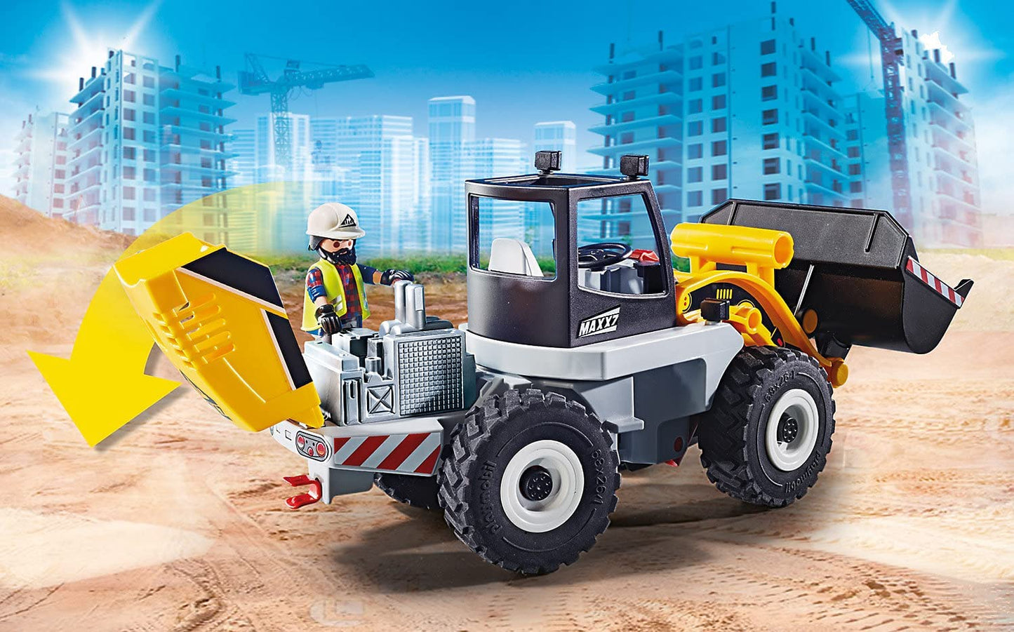 70445 City Action Radlader, Konstruktionsspielzeug