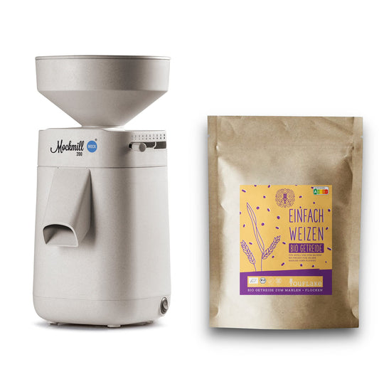 200, Mockmill 200 + 2,5 kg Bio Weizen