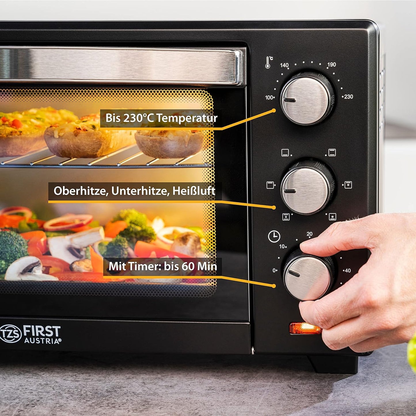 Mini electric oven First FA-5042-2