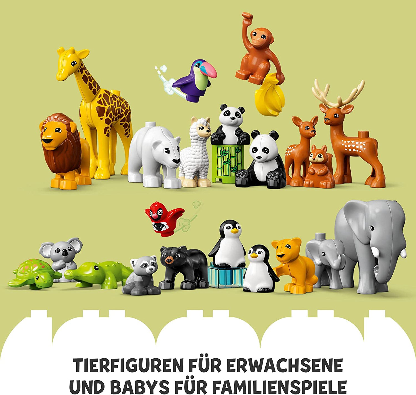 10975 DUPLO Wilde Tiere der Welt, Konstruktionsspielzeug
