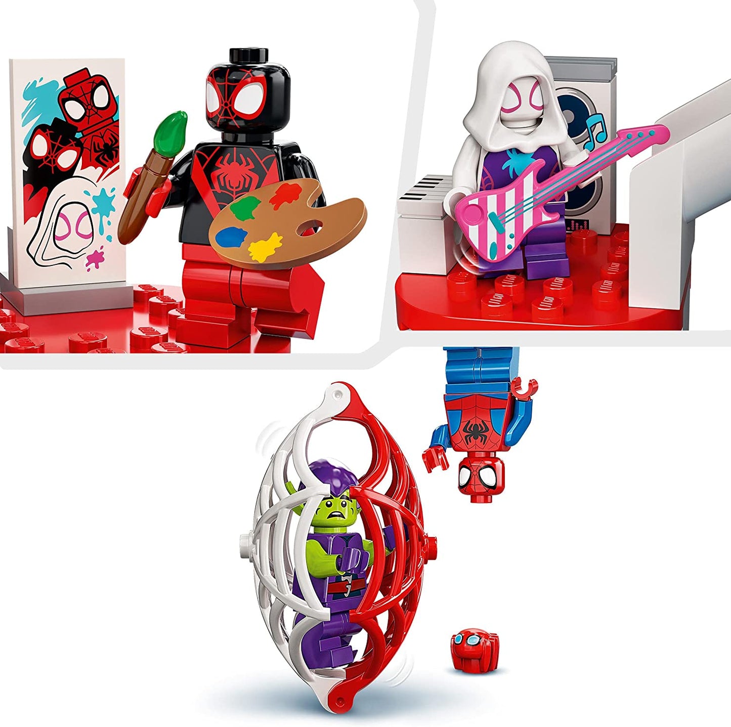 10784 Marvel Spidey und seine Super-Freunde: Spider-Mans Hauptquartier, Konstruktionsspielzeug