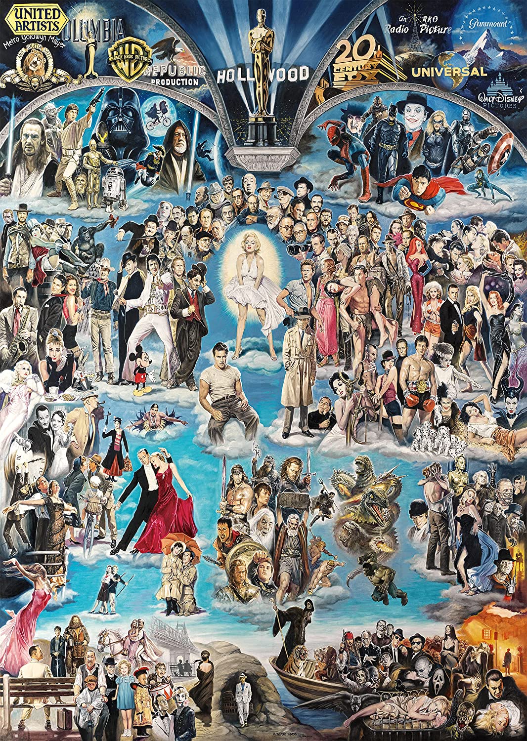 Puzzle Hollywood XXL