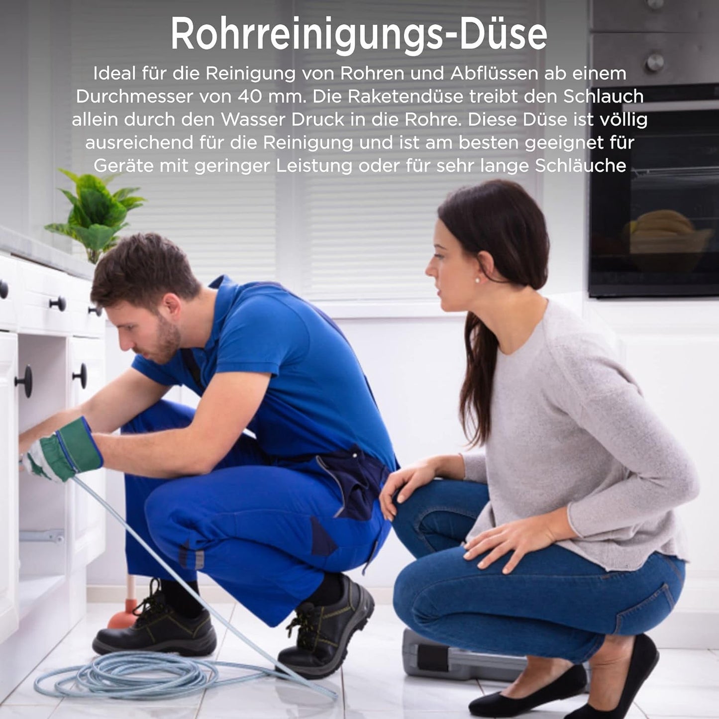 Rohrreinigungsdüse Set