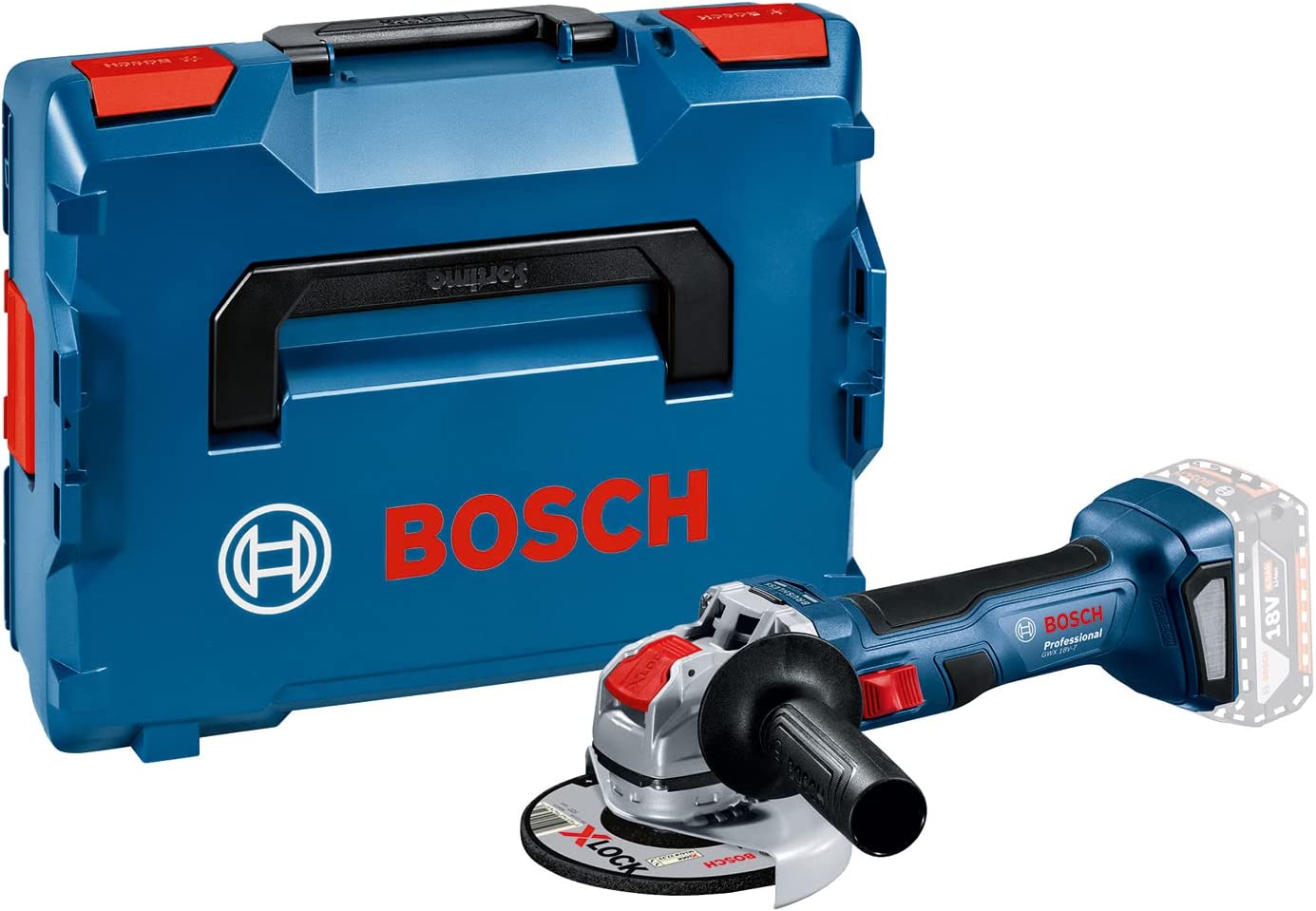 X-LOCK Akku-Winkelschleifer GWX 18V-7 Professional solo, 18Volt