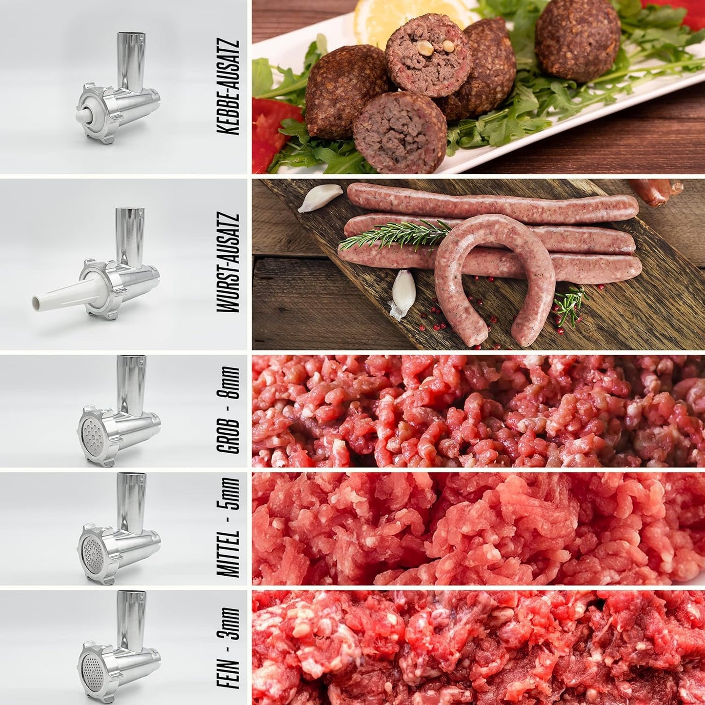 Fleischwolf & Wurstmaschine