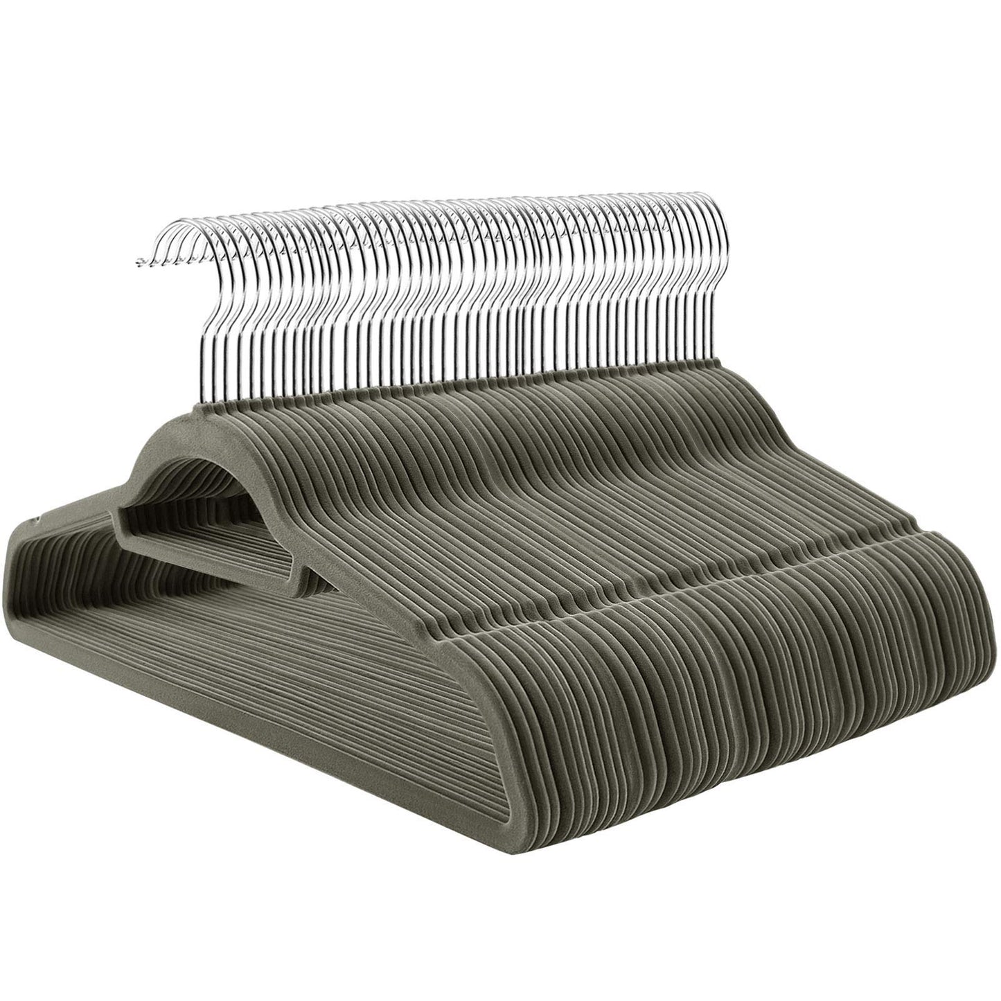 Bügel-Set, 100 Stück, Silber + Grau