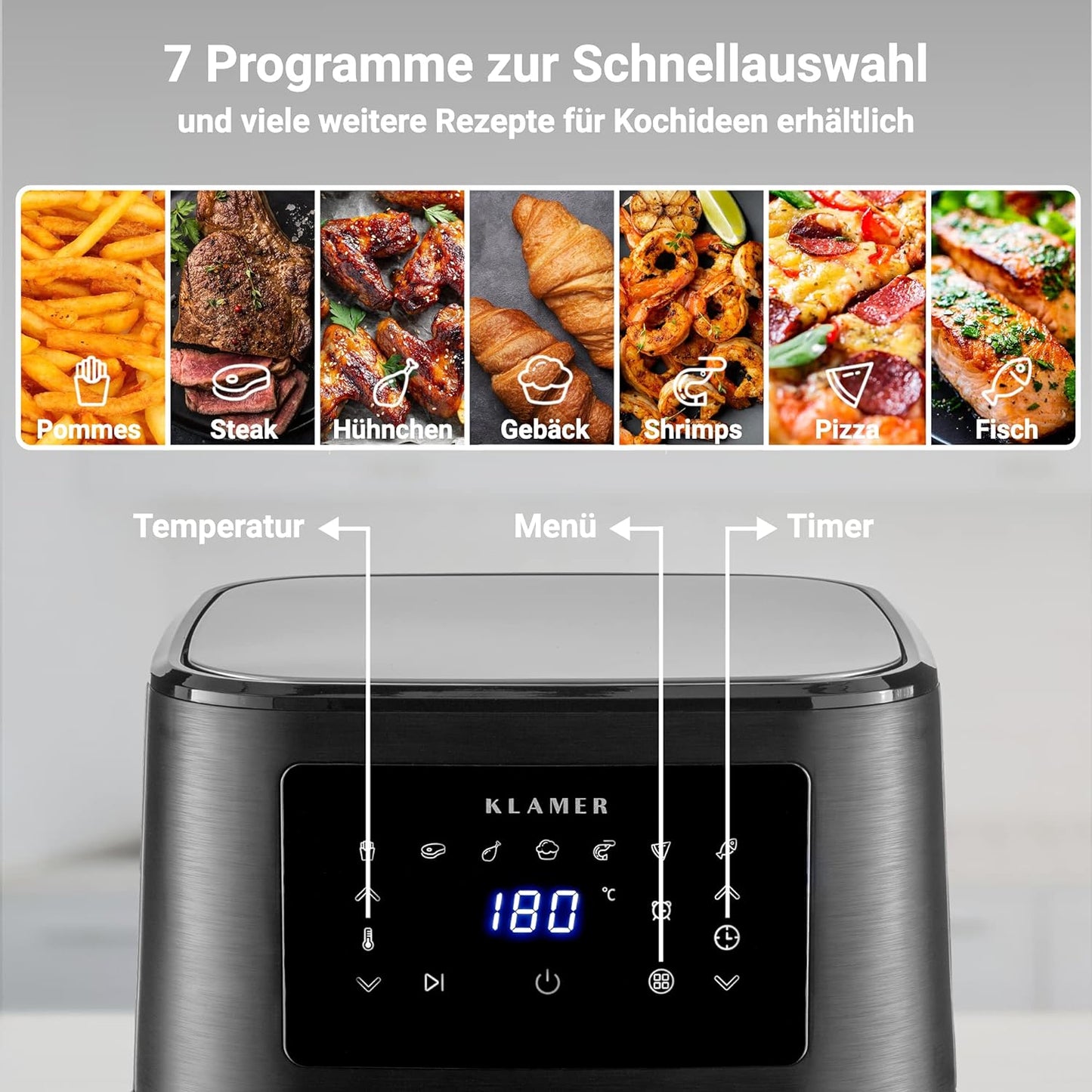 Airfryer, 5.5 L