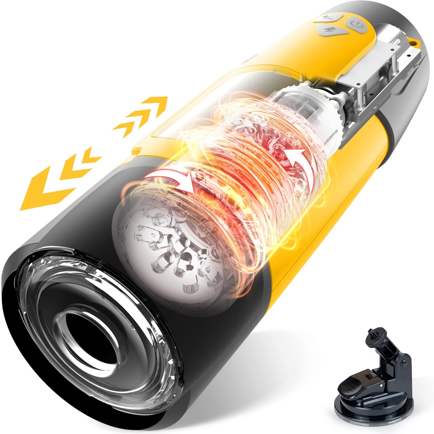 Automatischer Masturbator, B-gelb