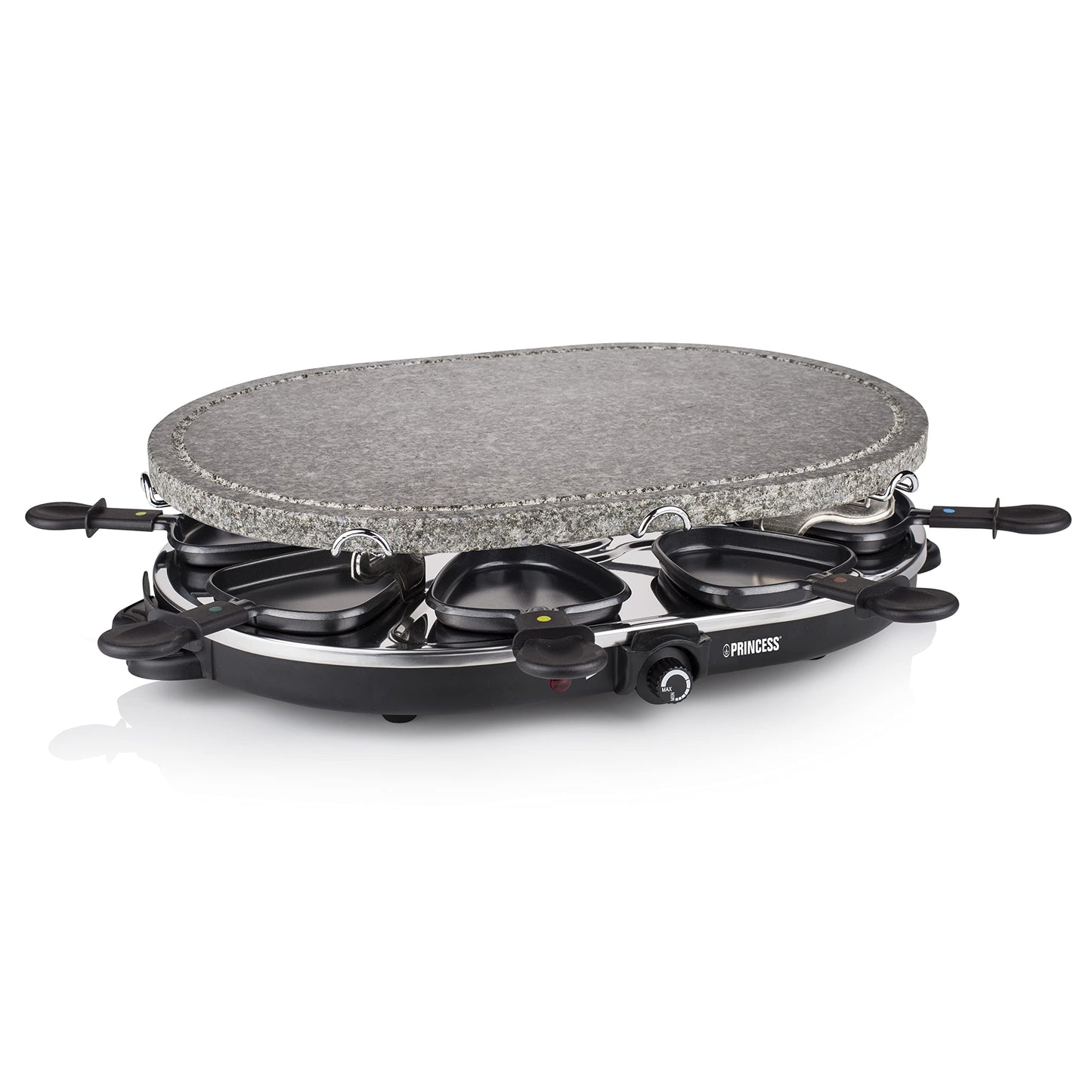 Raclette-Stein Grill 162720, Grau