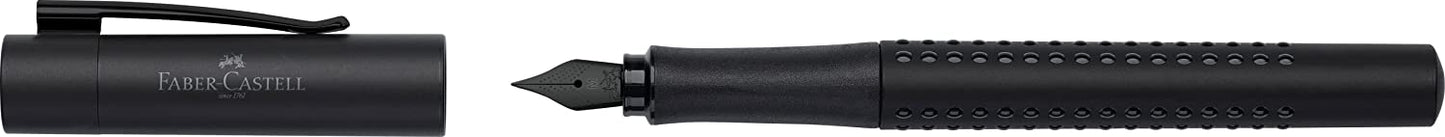 Grip Edition Füller M + Kugelschreiber all black, Set, Geschenkset Schwarz