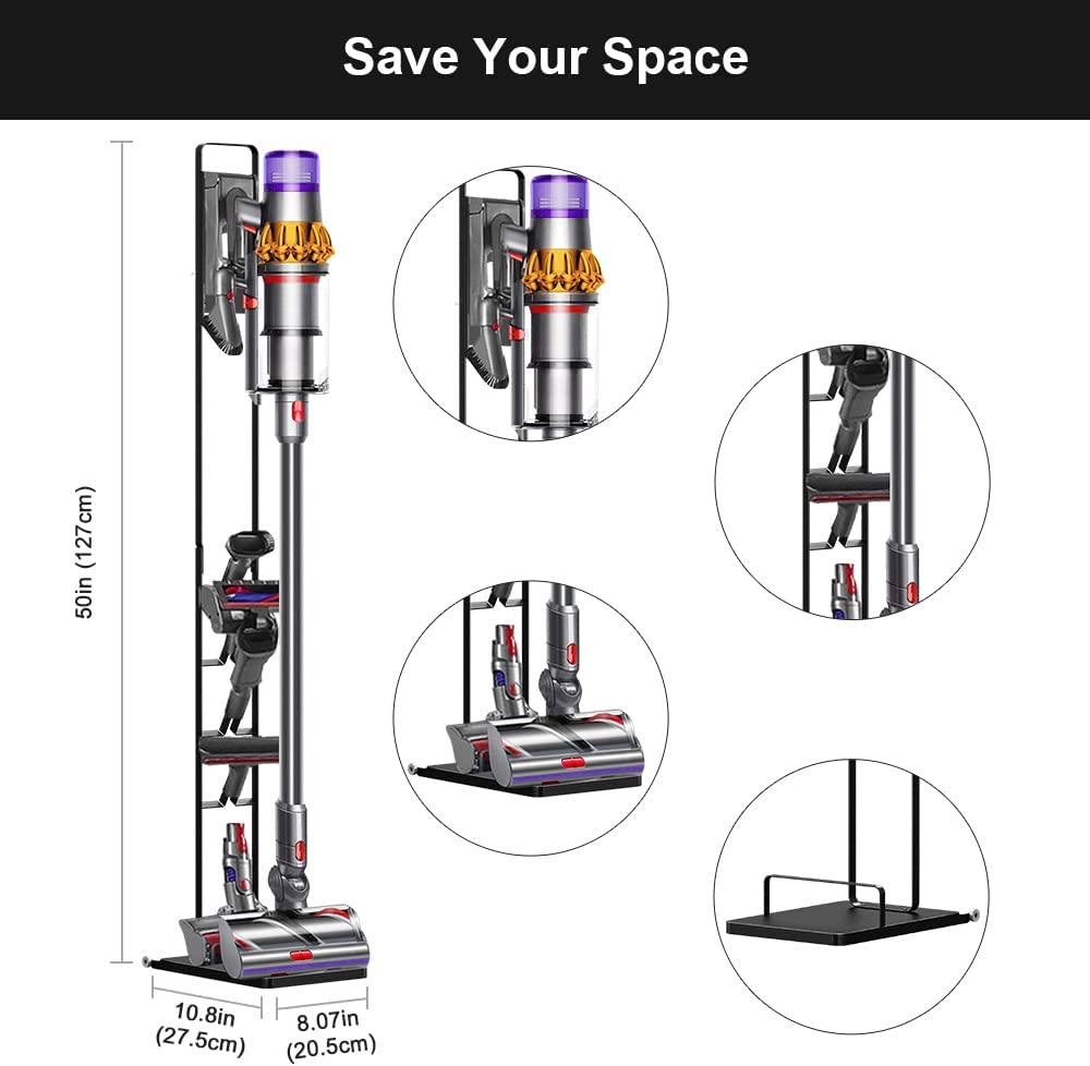 Ständer für Dyson Akkusauger, Ständer für Dyson Akkusauger, Schwarz