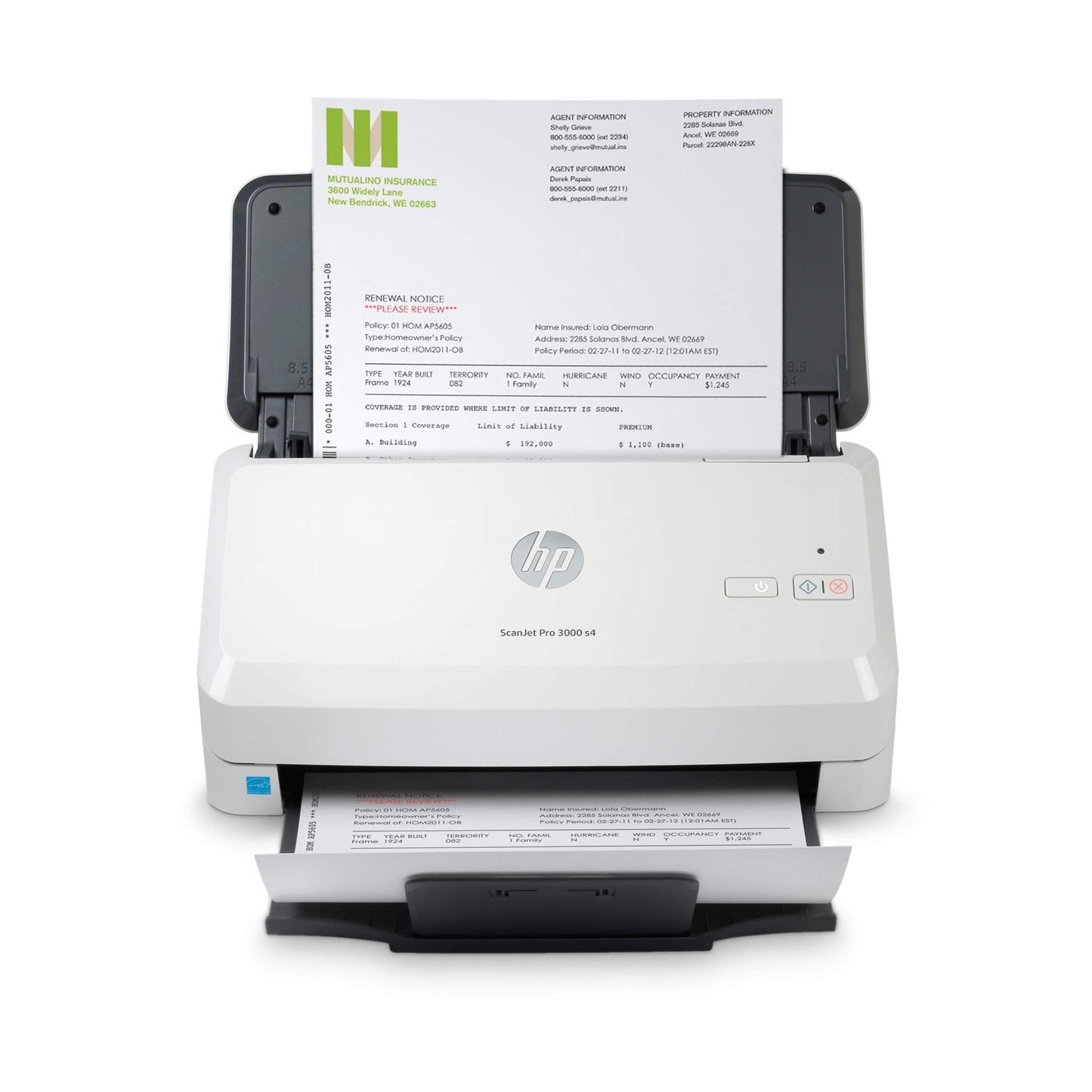 ScanJet Pro 3000 s4, Einzugsscanner