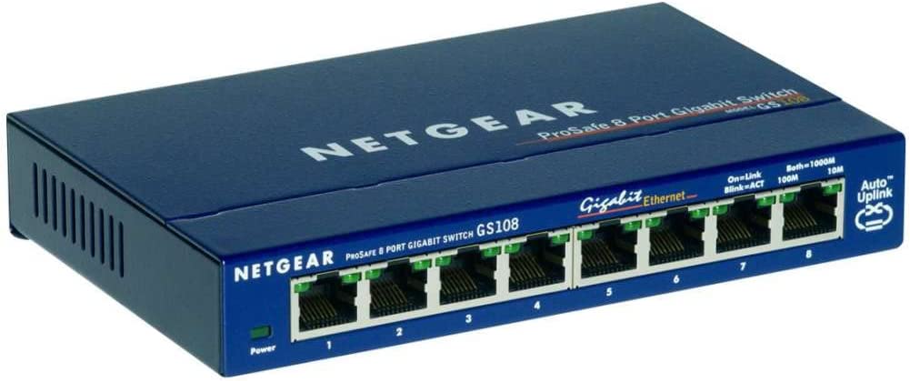 GS108GE, Switch, Unmanaged 8-Port