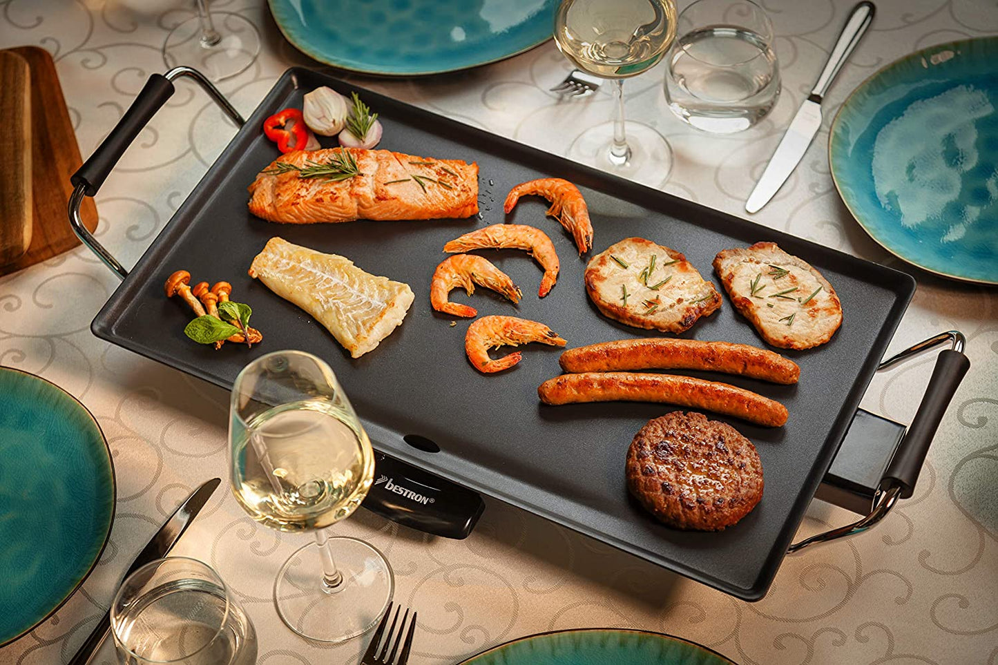 Plancha ABP602, Elektro-Grillplatte, L