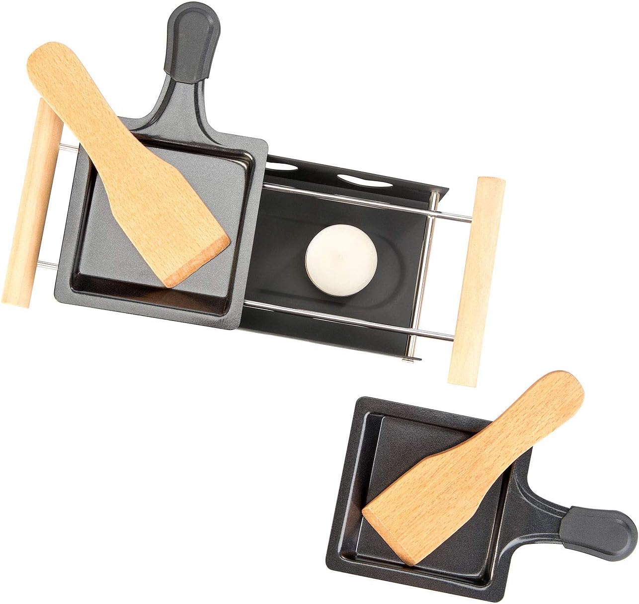 2er-Set Teelicht-Raclette