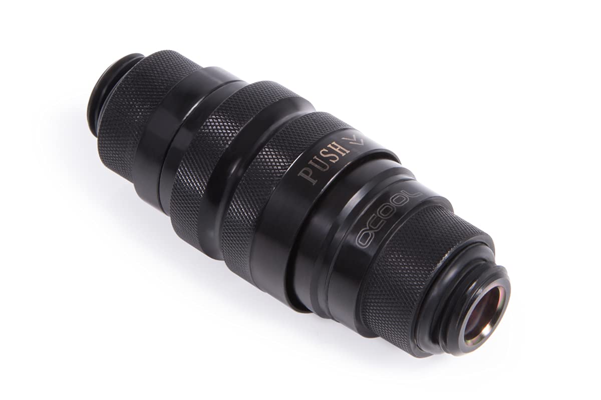 Eiszapfen Schnellverschlusskupplungsset G1/4 AG - Deep Black