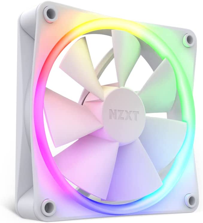 F120 RGB Single 120x120x26, Gehäuselüfter, Weiss 120mm RGB
