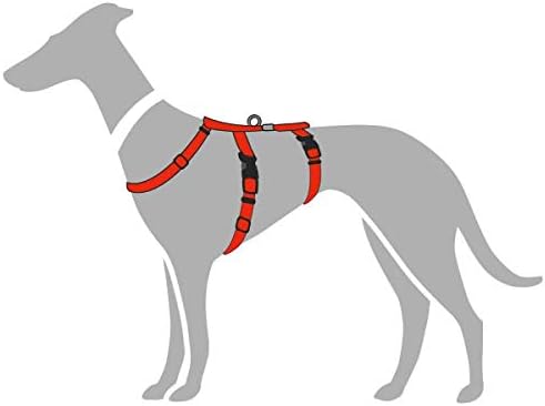 Sicherheitsgeschirr Vario Rapid, rot; 48 - 70 cm