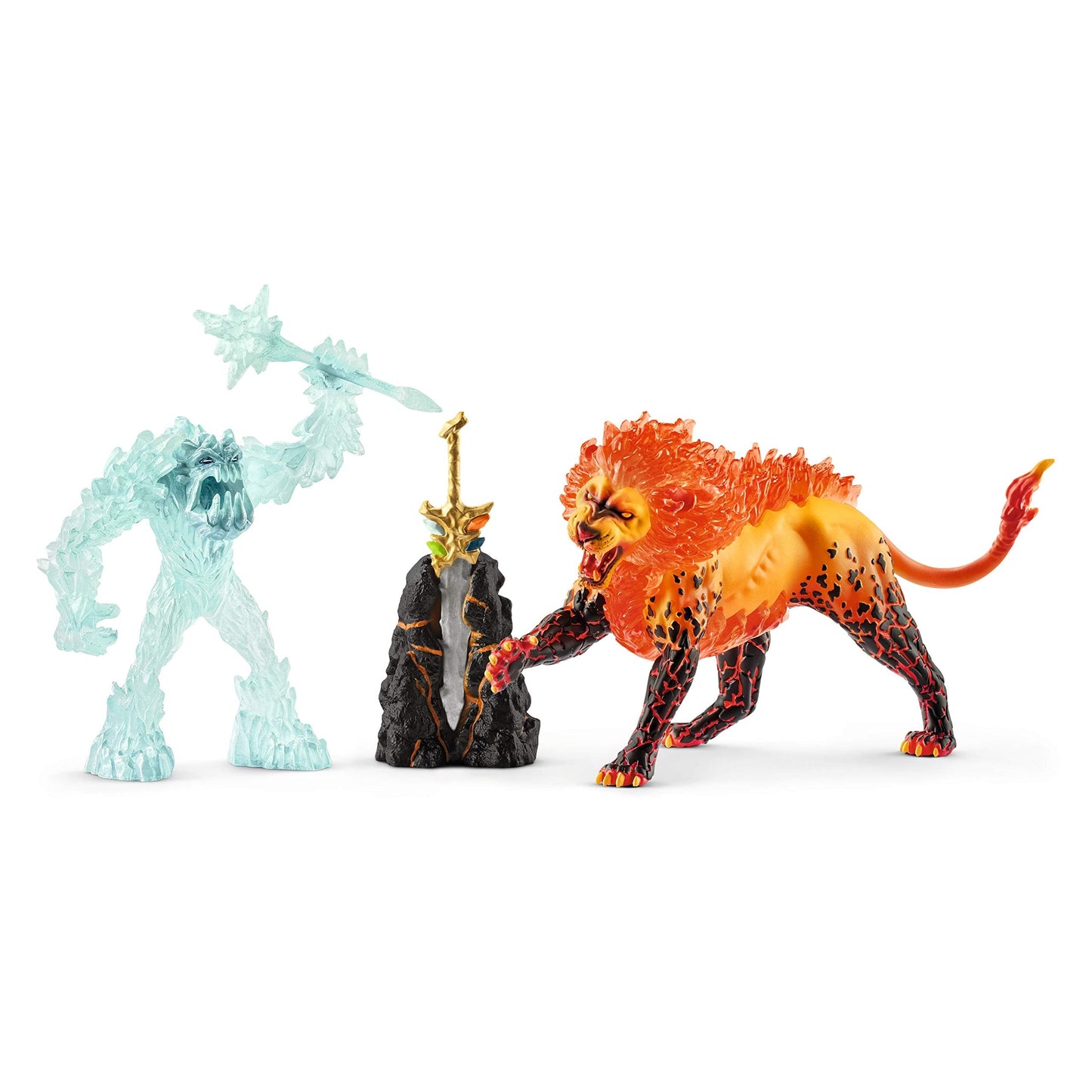 Eldrador Kampf um die Superwaffe – Frostmonster vs. Feuerlöwe, Spielfigur, Single FFP