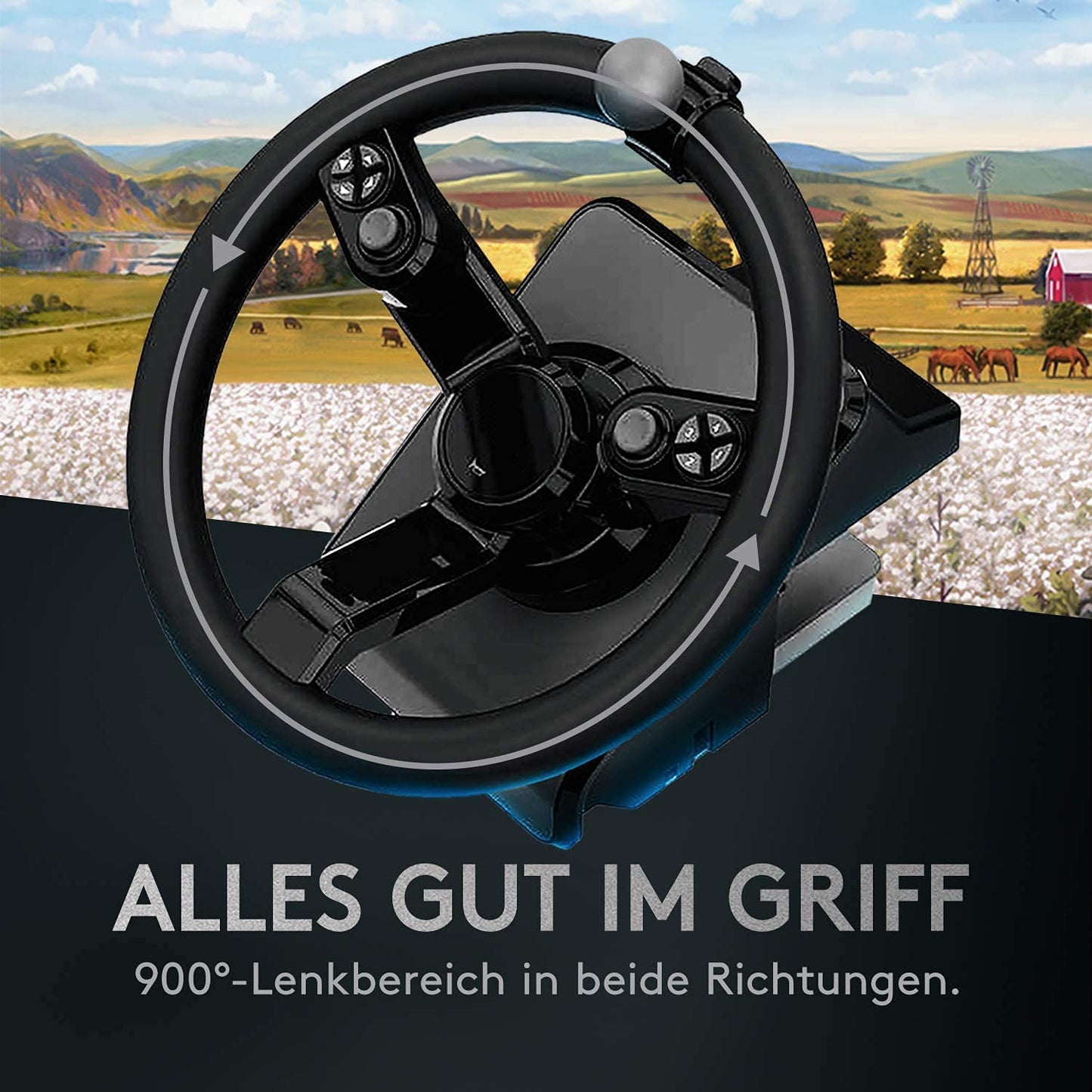 G Saitek Farm Sim Controller, Lenkrad, Farm Sim Controller
