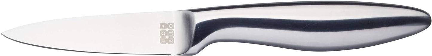 5-teiliges Messerblock-Set, Vanille