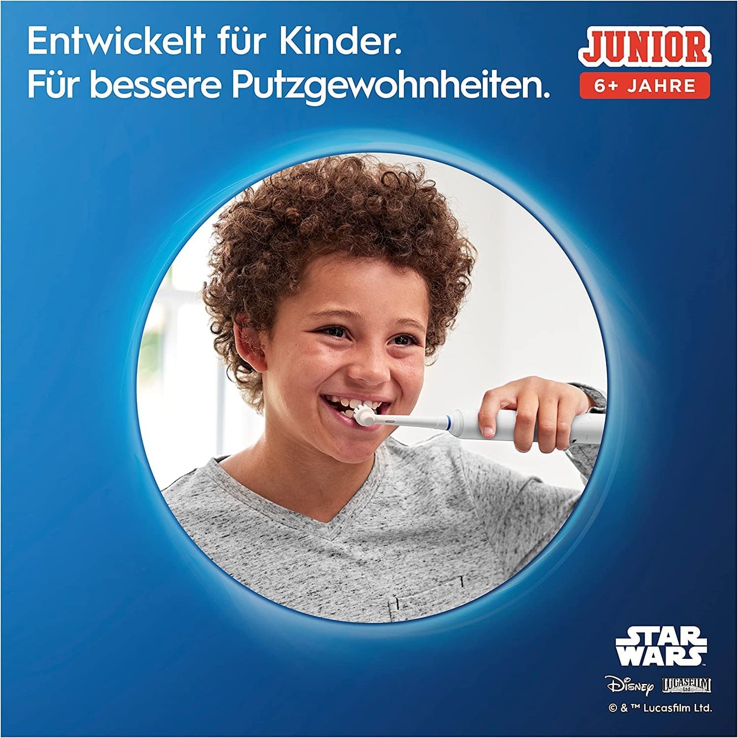 Oral-B Junior Star Wars, Elektrische Zahnbürste, Starwars