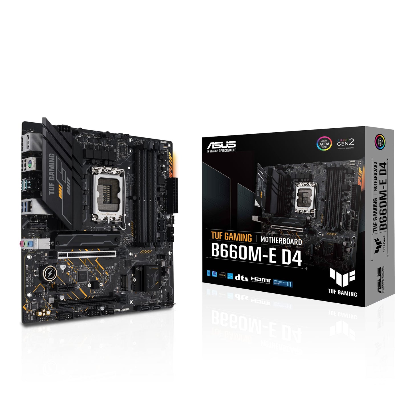 TUF GAMING B660-PLUS WIFI D4, Mainboard