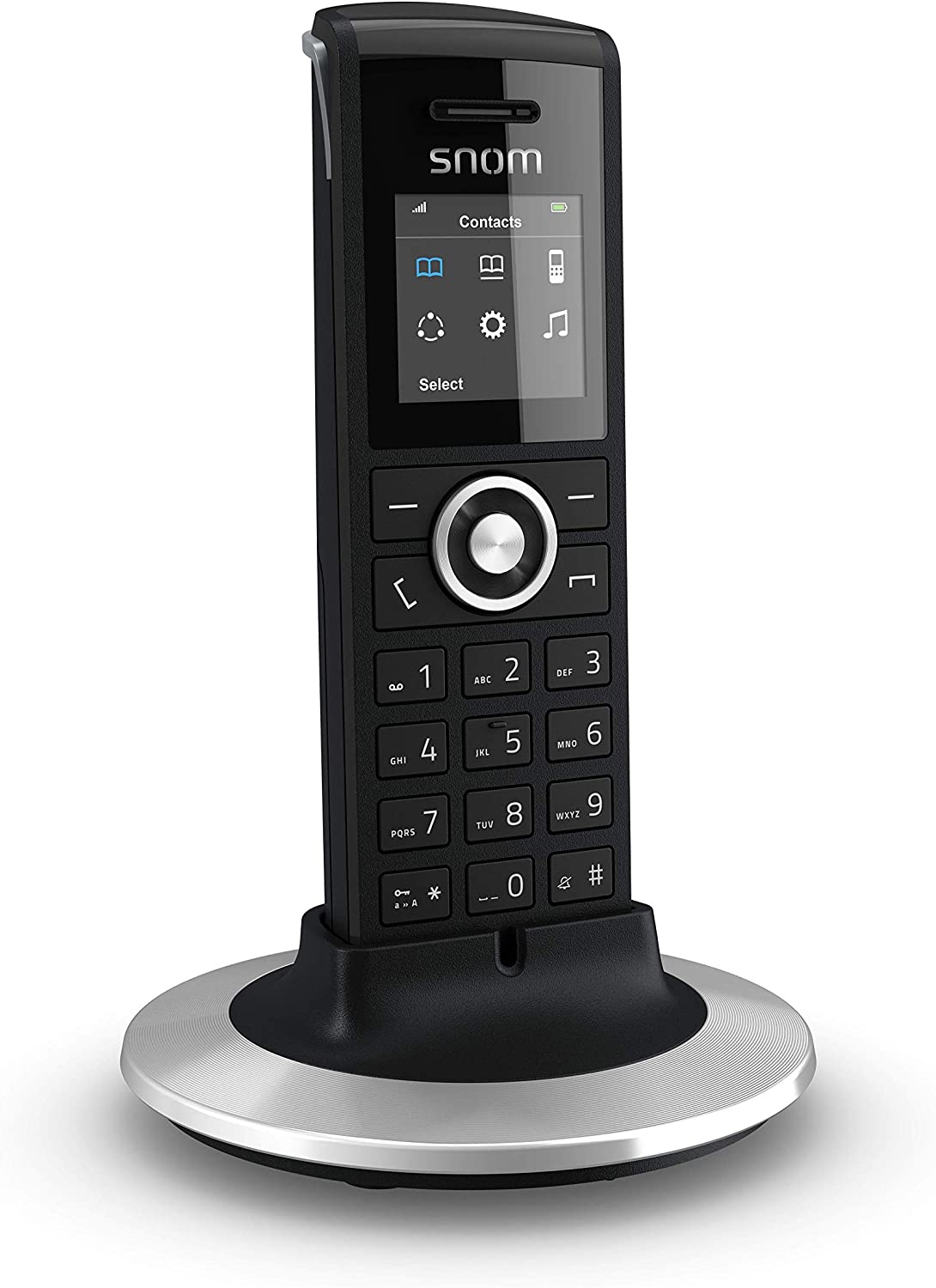 m25 DECT Mobilteil mit Ladeschale, IP-DECT Mobilteil M25 Single