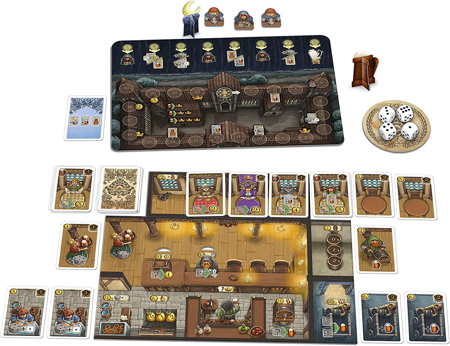 Die Tavernen im Tiefen Thal, Brettspiel