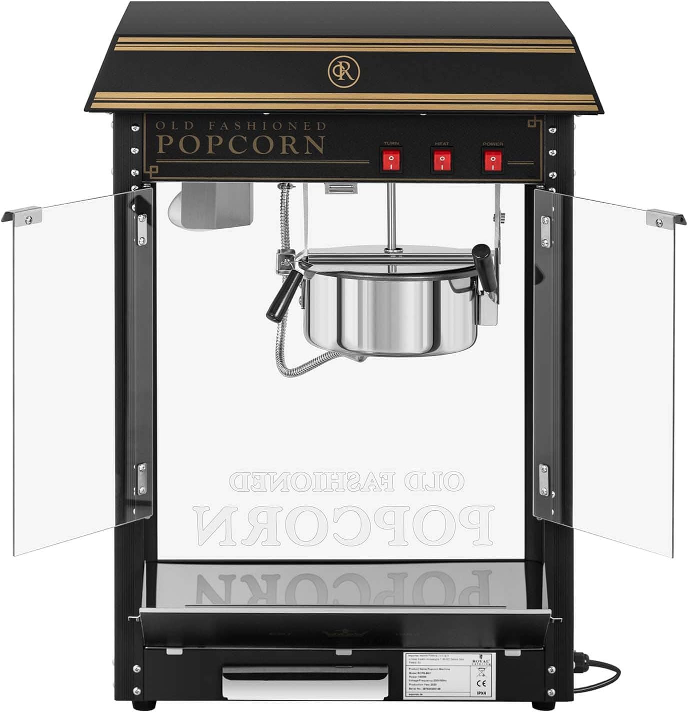 RCPS-BG1 Retro Popcornmaschine