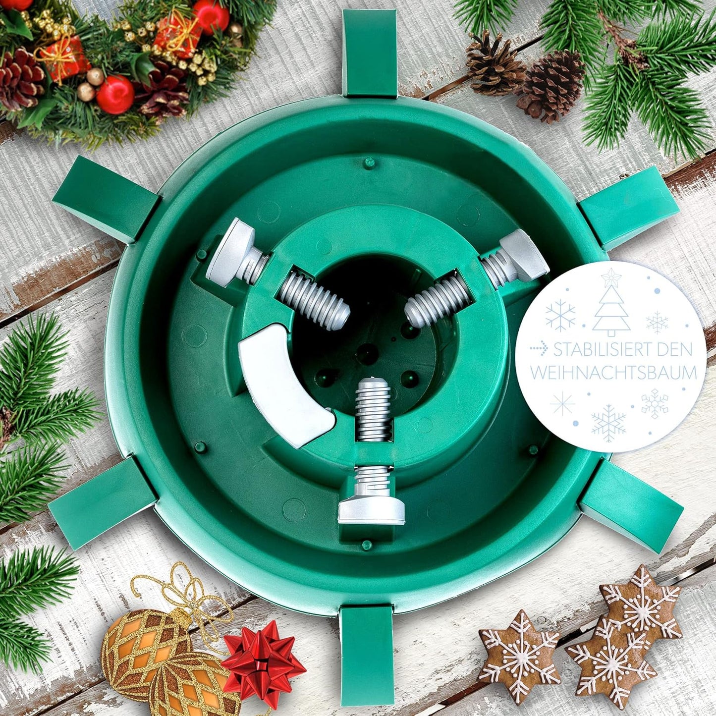 Weihnachtsbaumständer, Baumhöhe bis 3m
