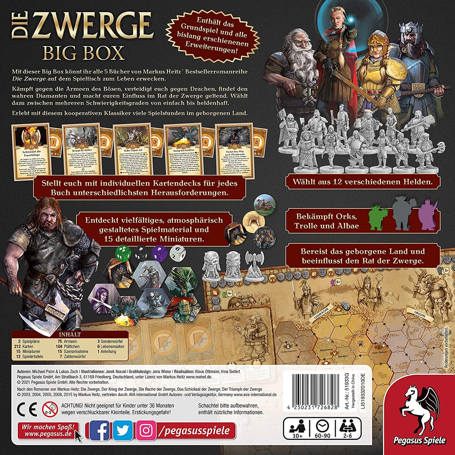 Die Zwerge Big Box, Brettspiel