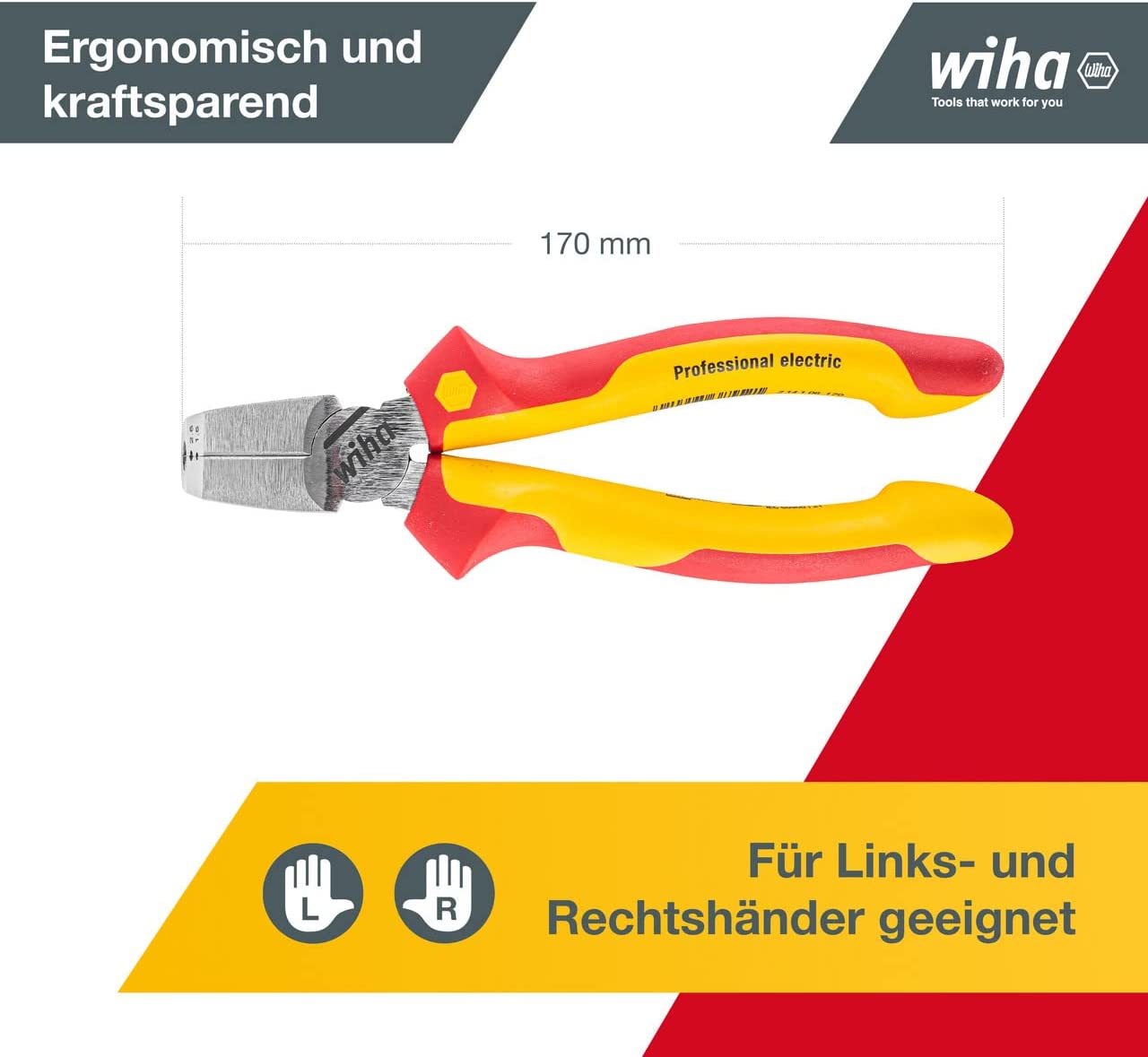 Installationszange TriCut Professional electric, Abisolier-Zange