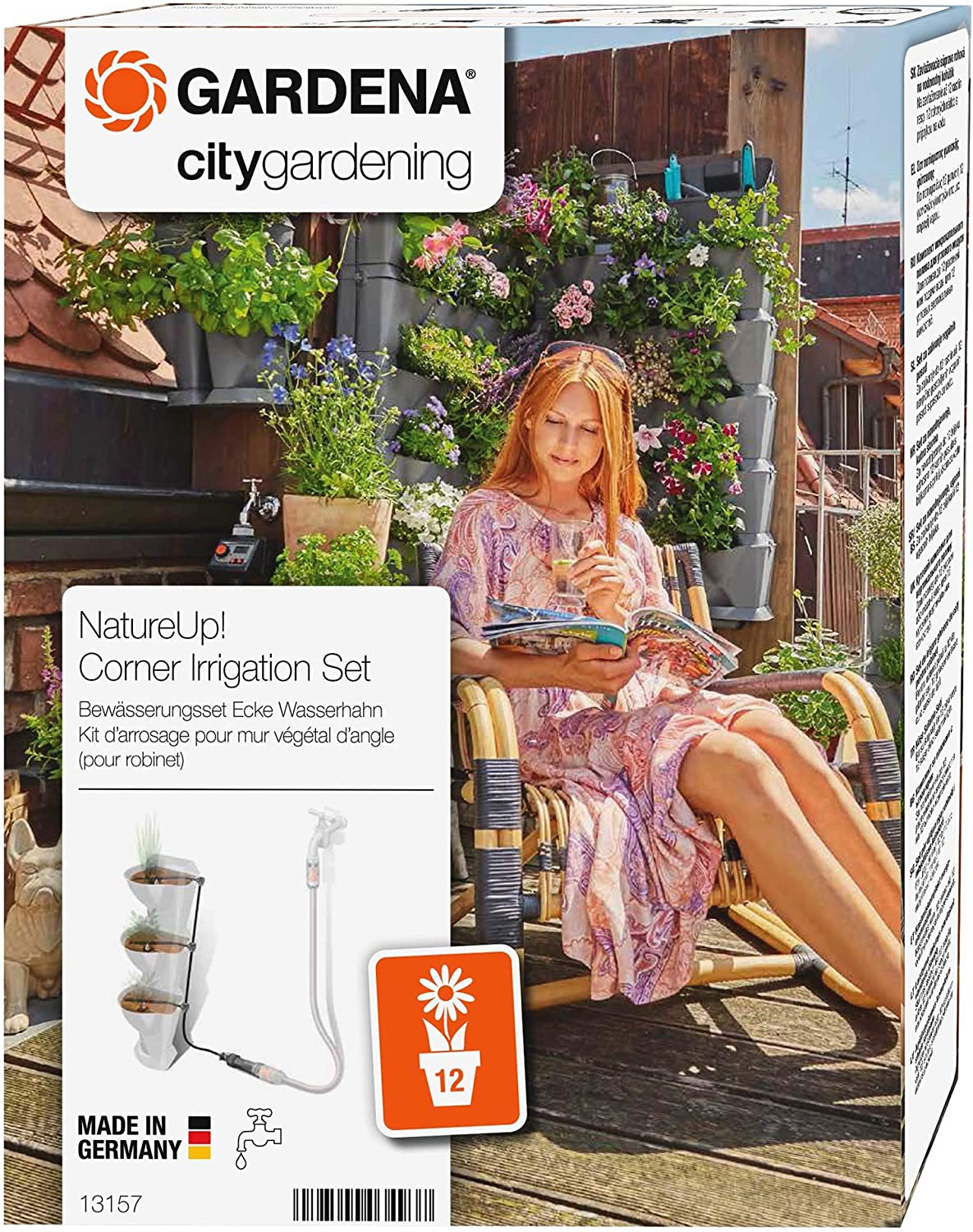 NatureUp! Bewässerungsset Ecke, Tropfsystem