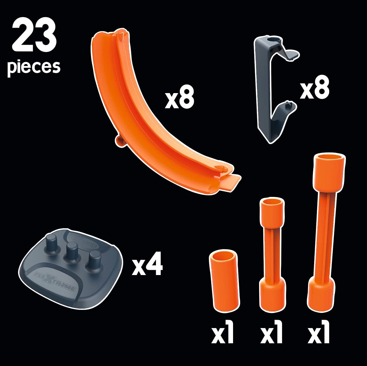 Smoby Flextreme Superlooping Set, Rennbahn
