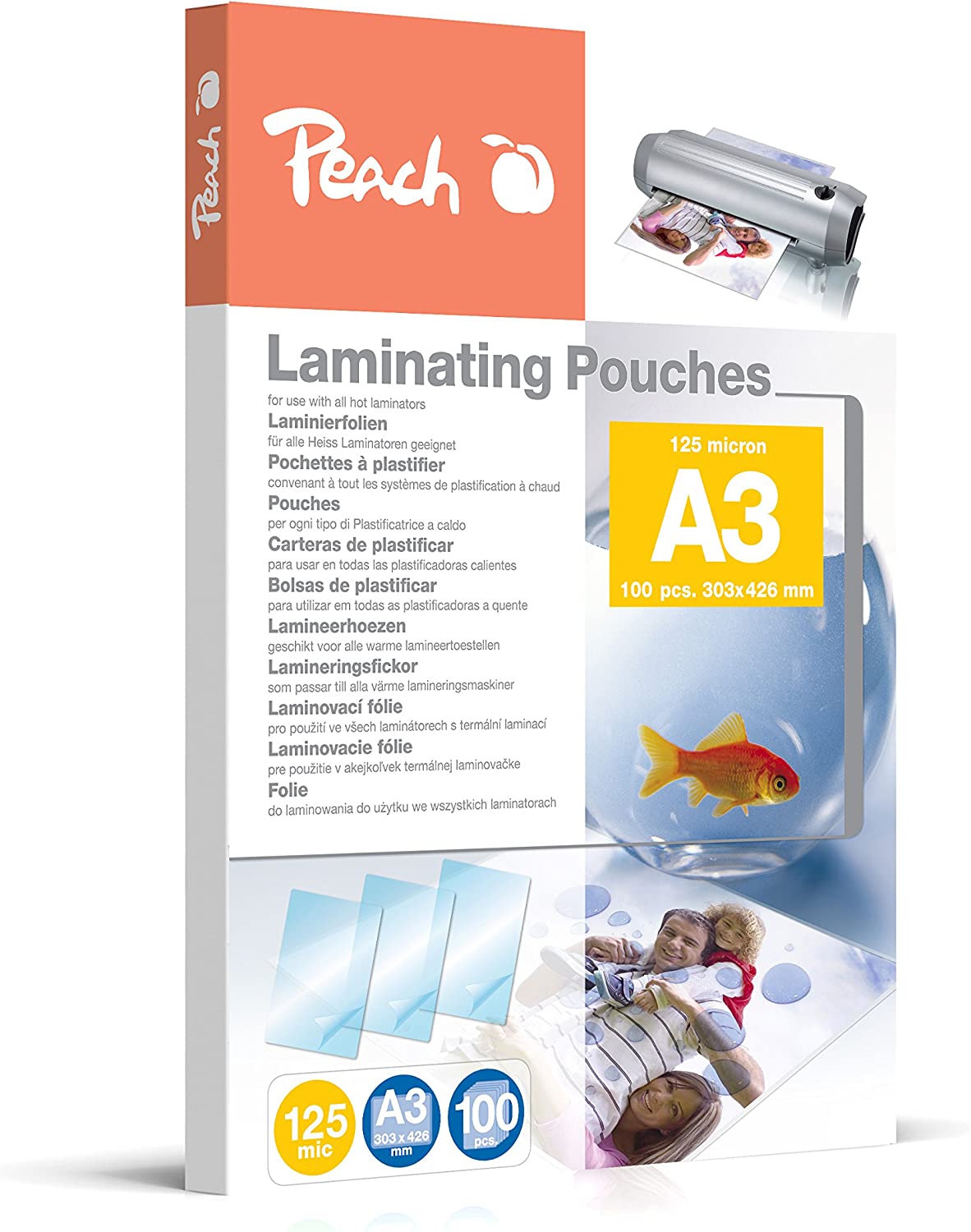 Laminierfolie A3 125mic PP525-01, Folien