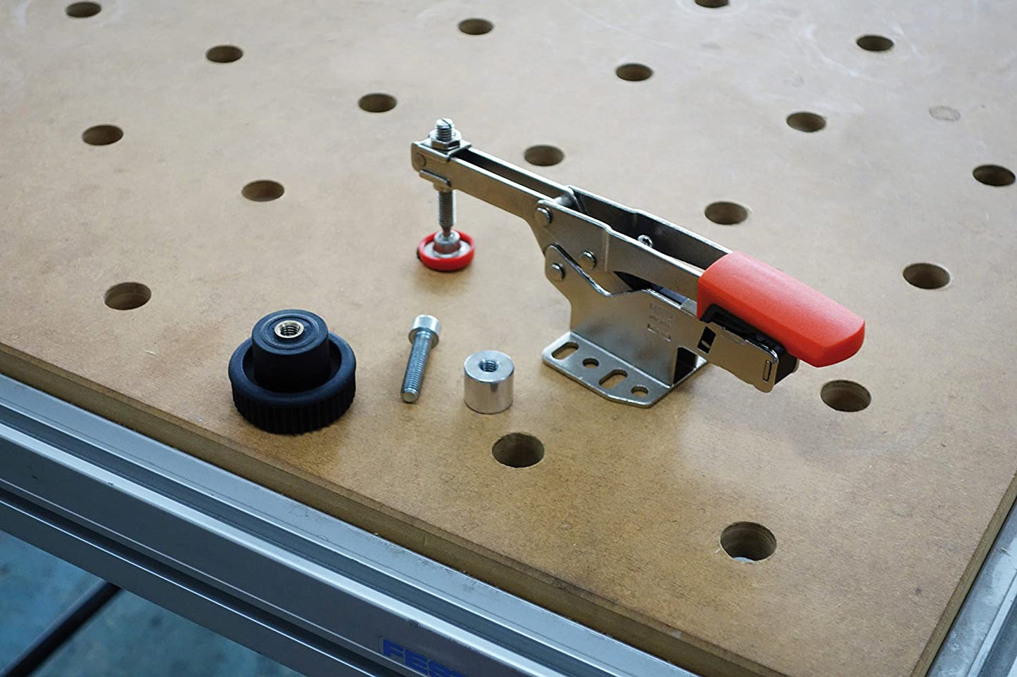 Senkrechtspanner STC-VH50-T20, mit Zubehör-Set