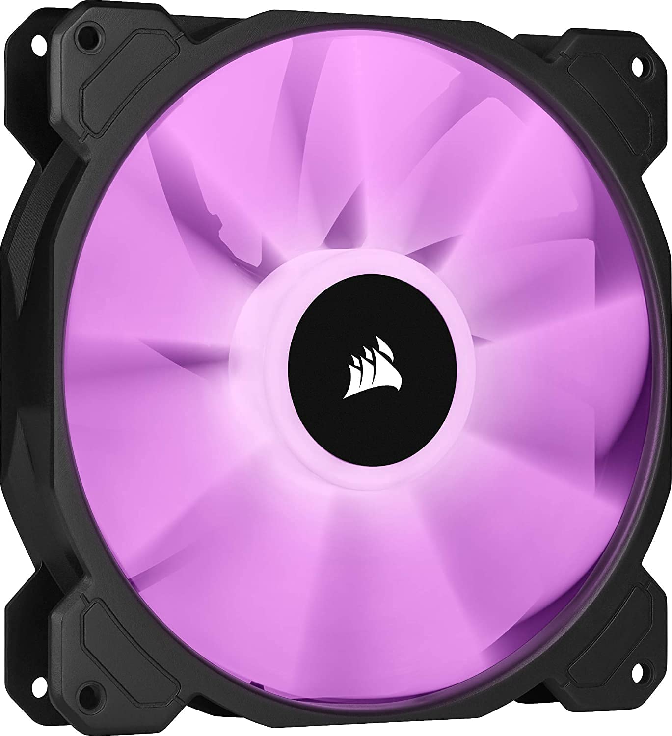 iCUE SP140 RGB Elite Performance 2er 140x140x25, Gehäuselüfter, 2-Pack mit Lighting Node CORE Single