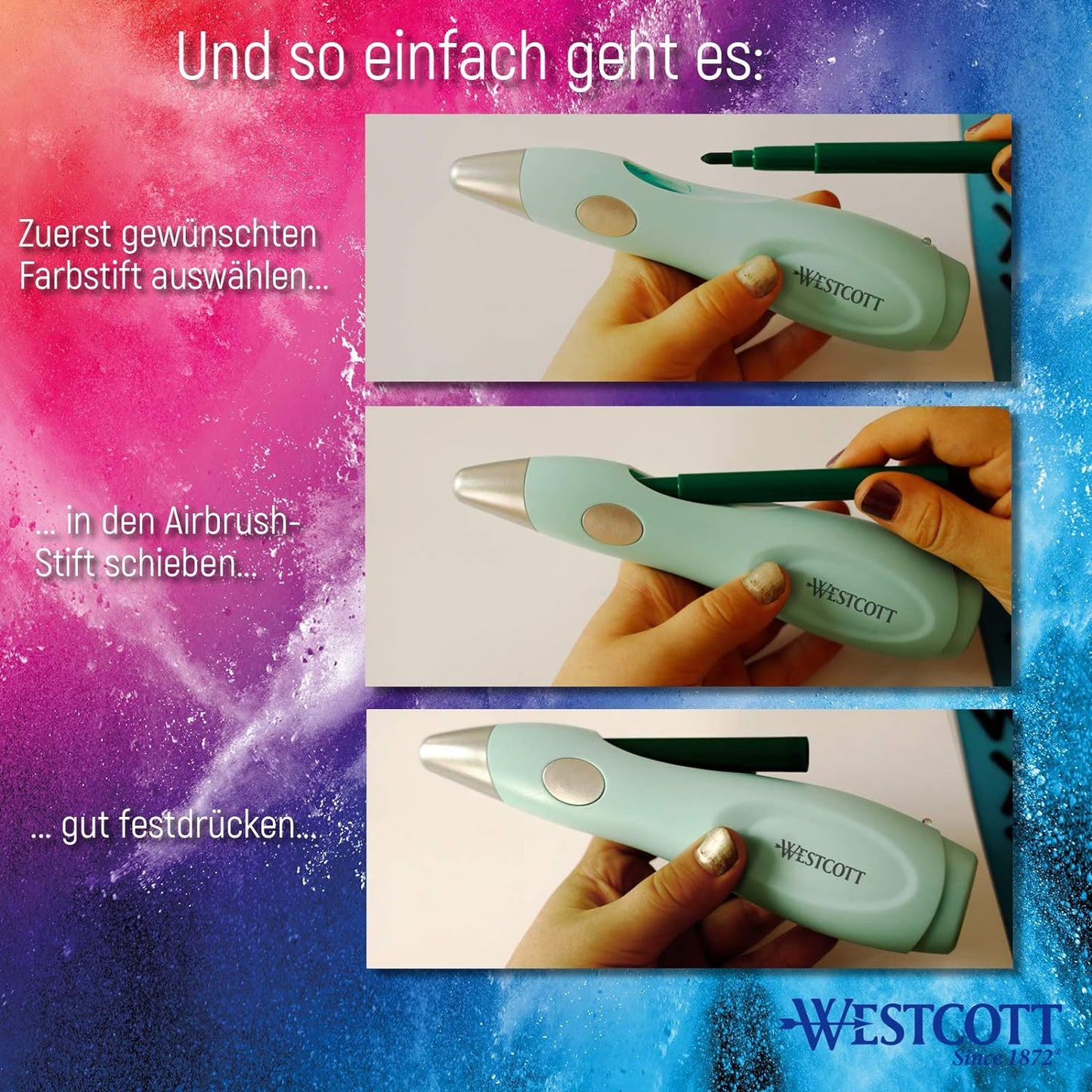 Airbrushset für Kinder, Single
