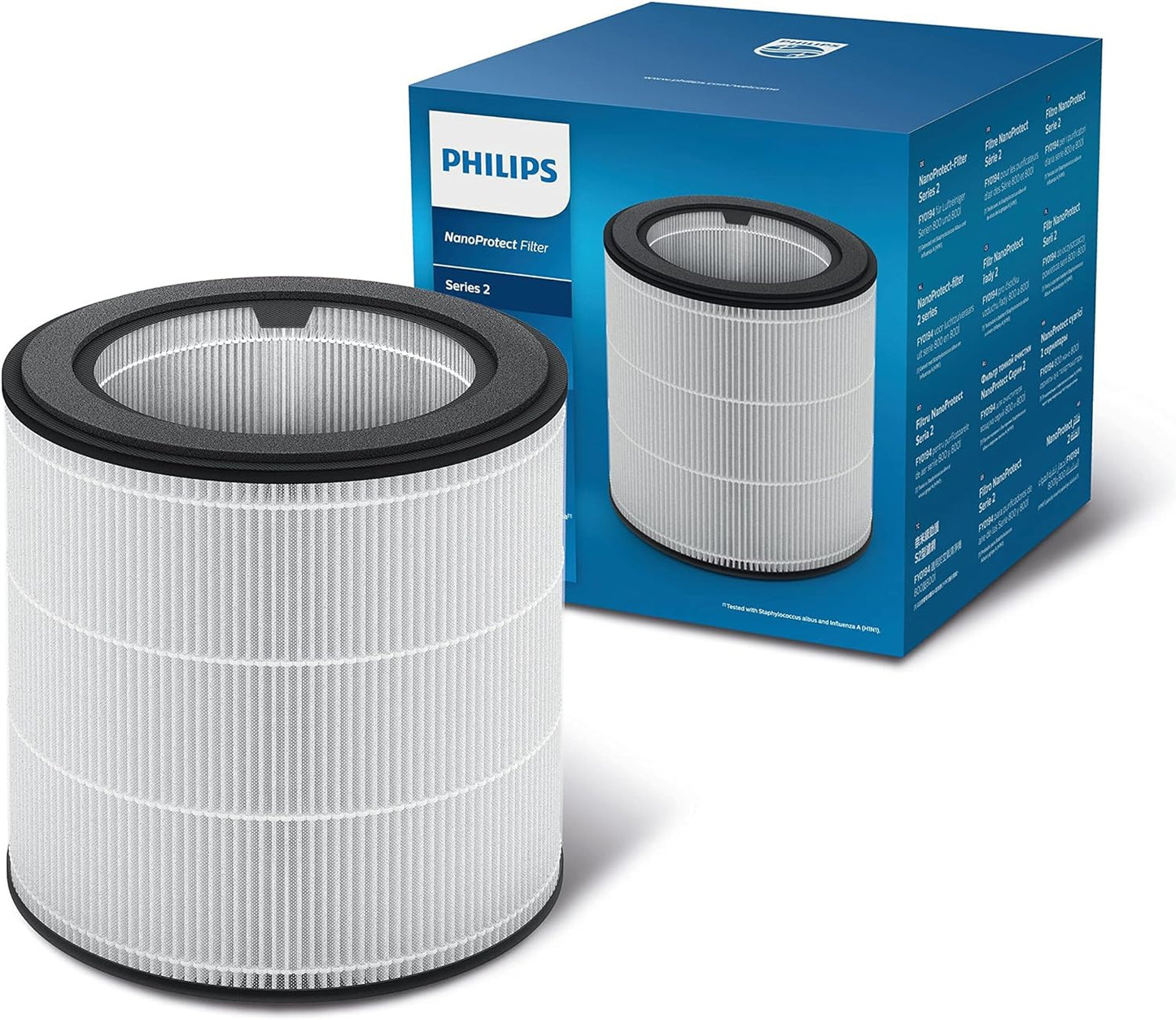 NanoProtect HEPA Luftreiniger Filter FY0194/30, Ersatzfilter AC0820/10