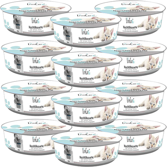 12er-Set Nachfüllkassetten für Katzenstreueimer, 12er Pack