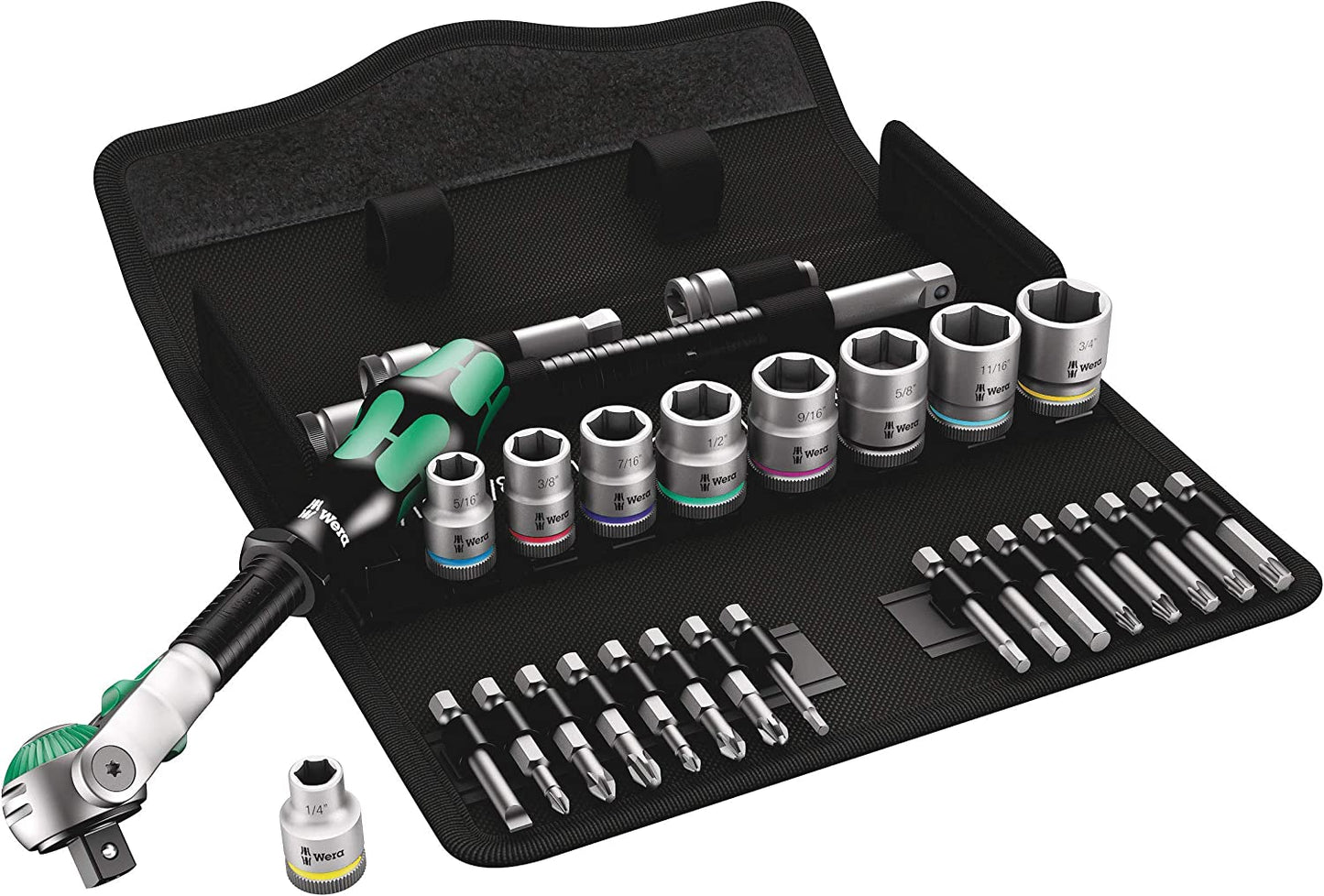 8100 SB 9 Zyklop Speed-Knarrensatz, zöllig, 3/8", Werkzeug-Set