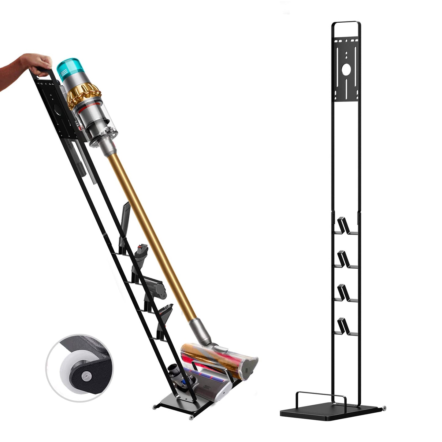 Ständer für Dyson Akkusauger, Ständer für Dyson Akkusauger, Schwarz