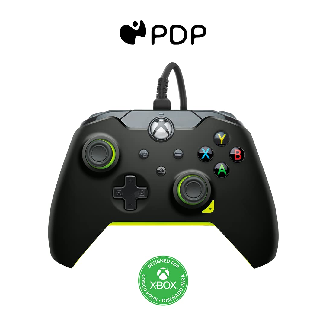 Wired Controller - Electric Black, Gamepad