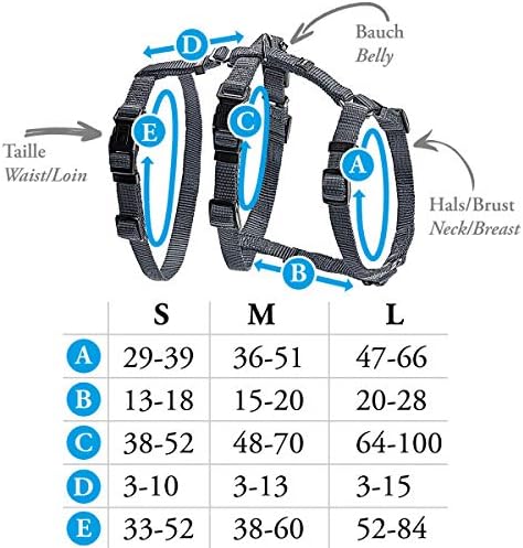 Sicherheitsgeschirr Vario Rapid, schwarz, 48 - 70 cm